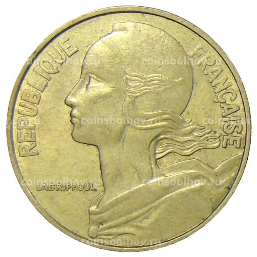 Монета 20 сантимов 1981 года Франция (вид 2)