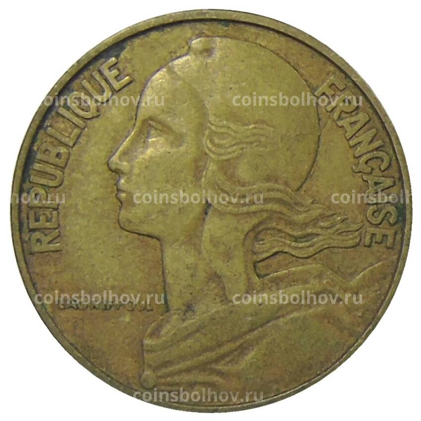 Монета 20 сантимов 1967 года Франция (вид 2)