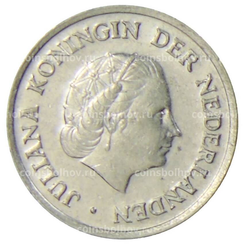 Монета 25 центов 1978 года Нидерланды (вид 2)