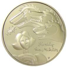 Монета 2000 форинтов 2022 года Венгрия — Венгерские народные сказки — Маленький король Николас (аверс)