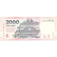 Банкнота 2000 песо 2023 года Аргентина (вид 2)