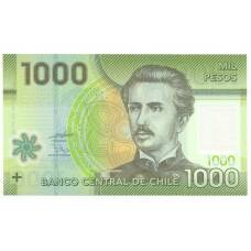 Банкнота 1000 песо 2010 года Чили