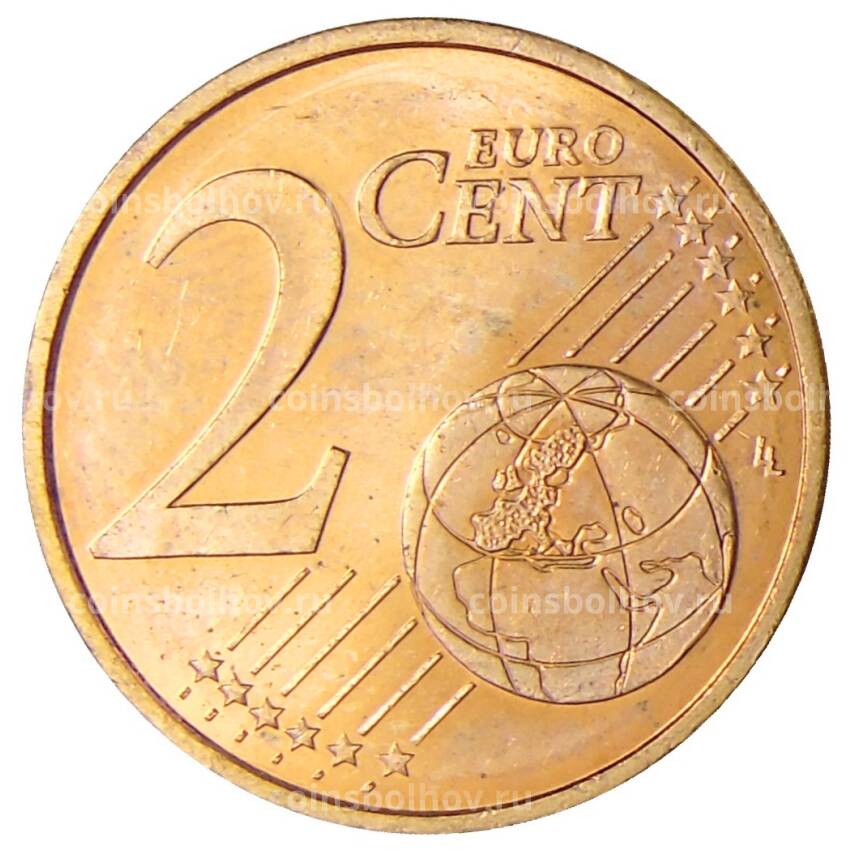 Монета 2 евроцента 2001 года Монако (вид 2)