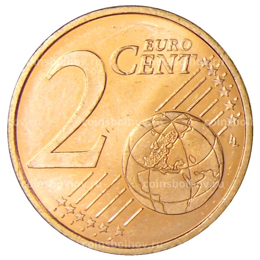 Монета 2 евроцента 2001 года Монако (вид 2)