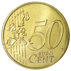 Монета 50 евроцентов 2003 года Монако (реверс)