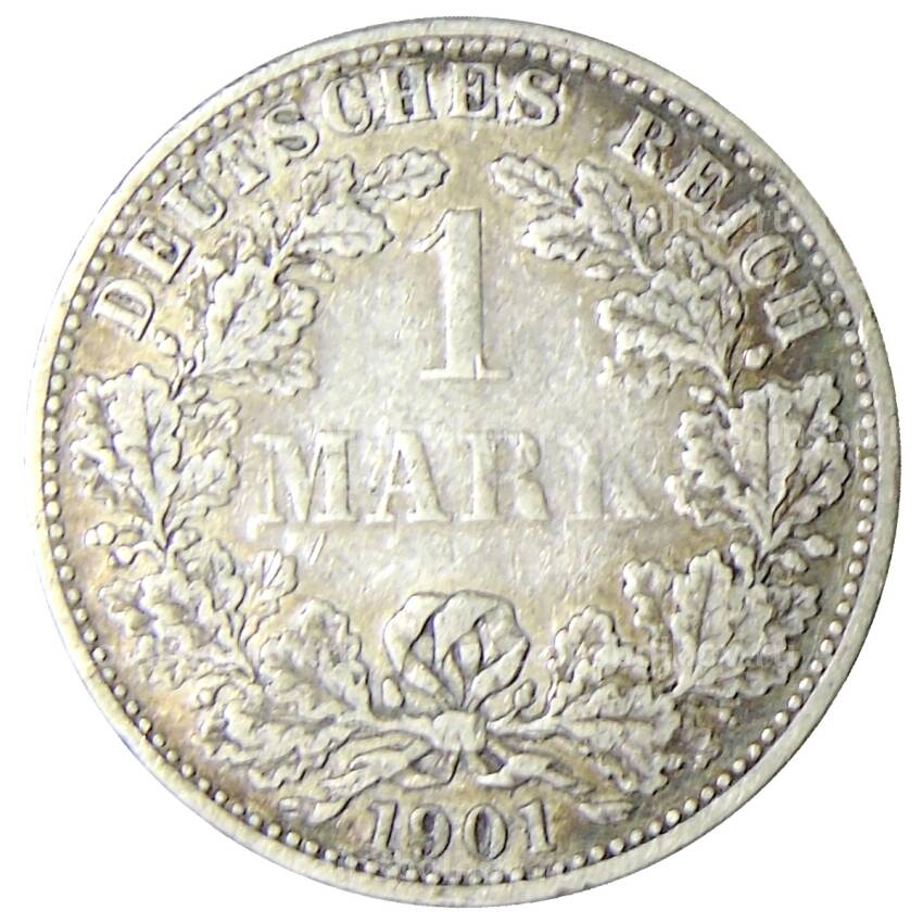 Монета 1 марка 1901 года A Германия