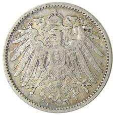 Монета 1 марка 1901 года A Германия (реверс)