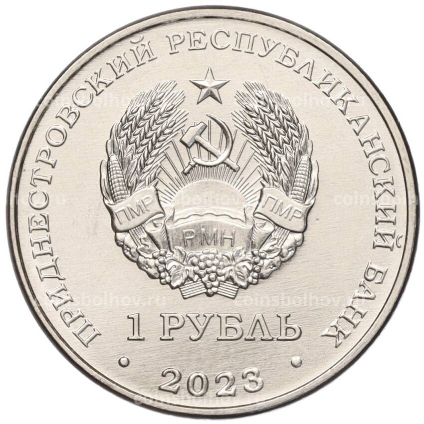 Монета 1 рубль 2023 года Приднестровье — Самбо (вид 2)