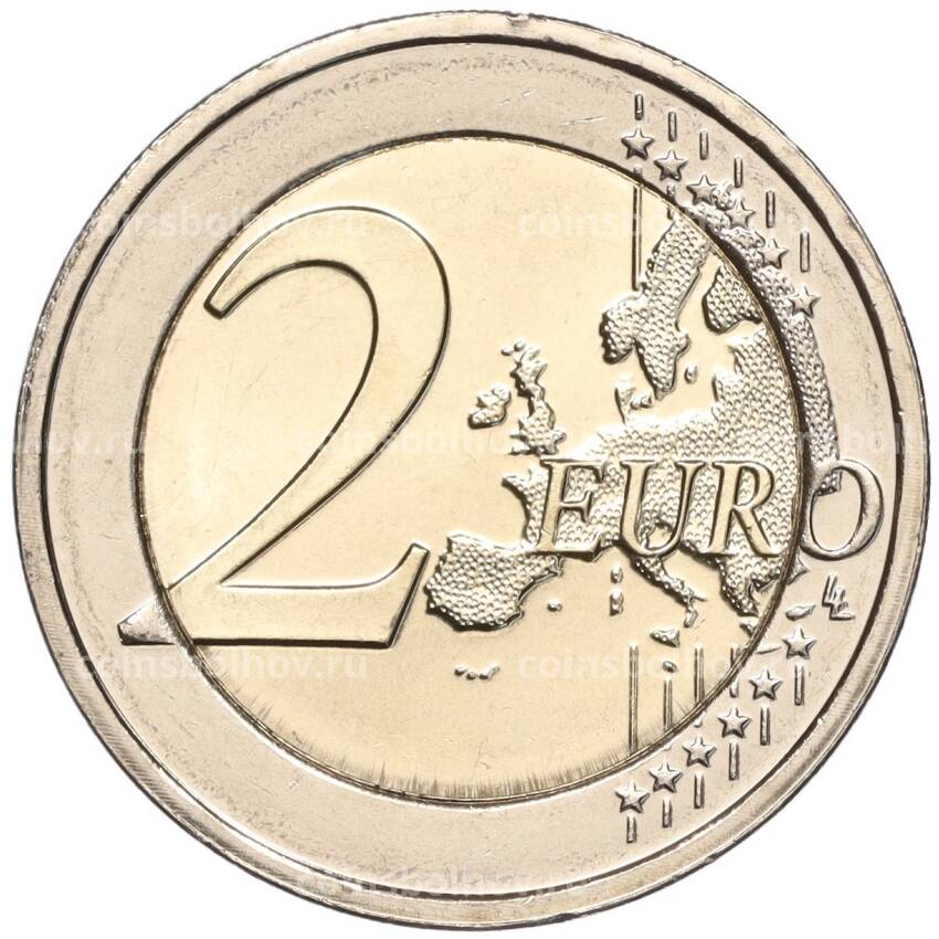 Монета 2 евро 2022 года Бельгия — В честь здравоохранения во время пандемии COVID-19 (вид 2)