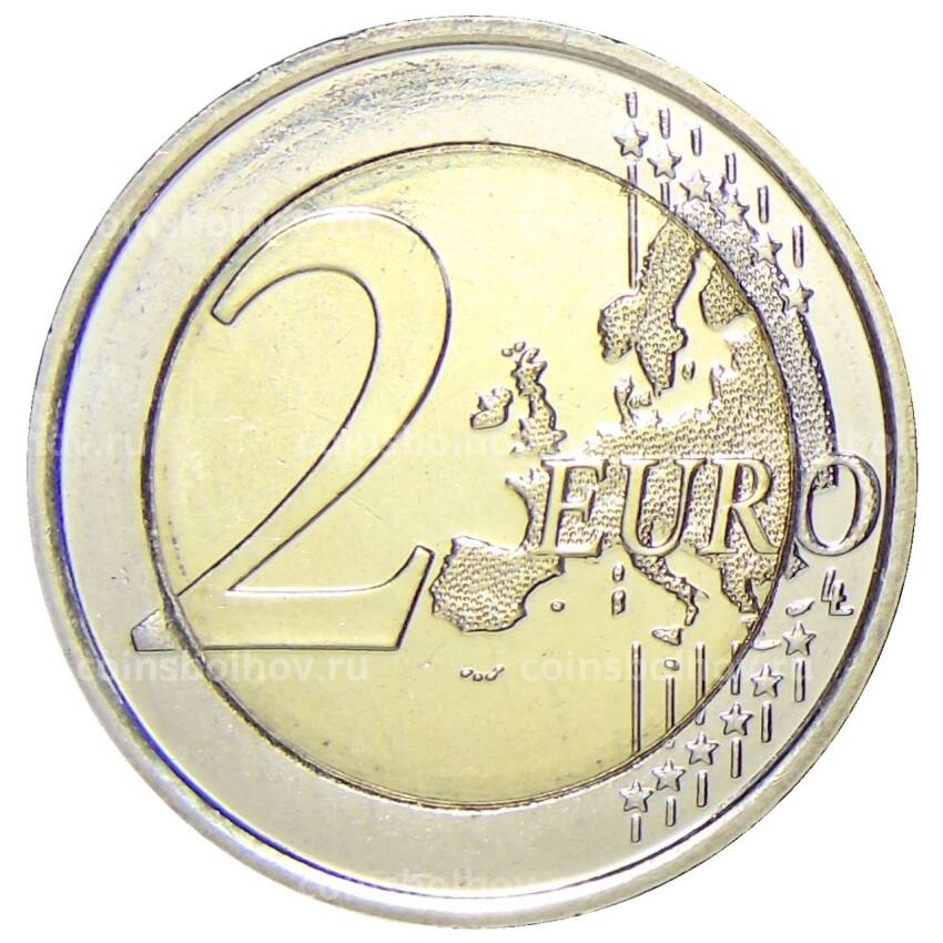 Монета 2 евро 2014 года Бельгия — 100 лет началу Первой Мировой войны (вид 2)