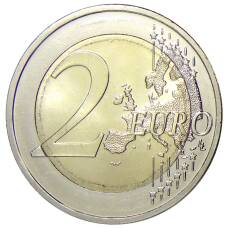 Монета 2 евро 2009 года D Германия — Церковь Людвига в Саарбрюккен, Саар (реверс)