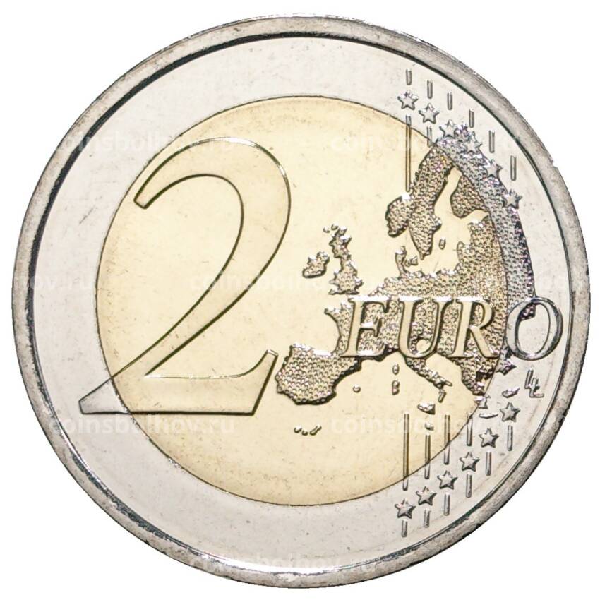 Монета 2 евро 2018 года Финляндия — Финская сауна (вид 2)