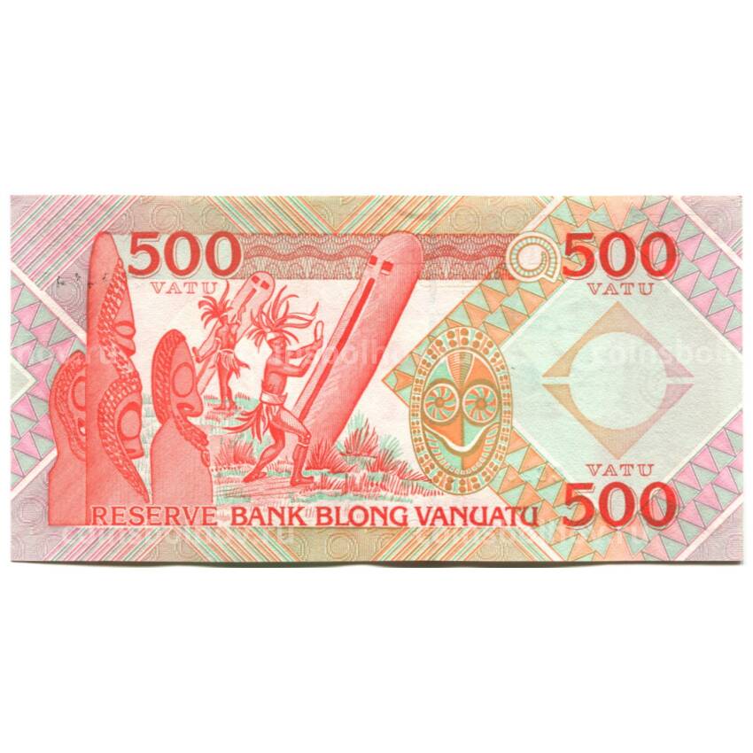 Банкнота 500 вату 2006 года  Вануату (вид 2)