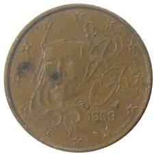 Монета 1 евроцент 1999 года Франция (аверс)