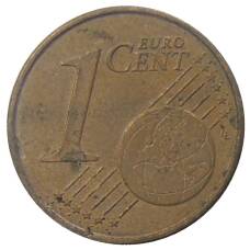 Монета 1 евроцент 1999 года Франция (реверс)