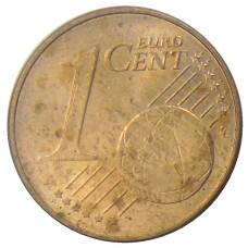 Монета 1 евроцент 2005 года F Германия (реверс)