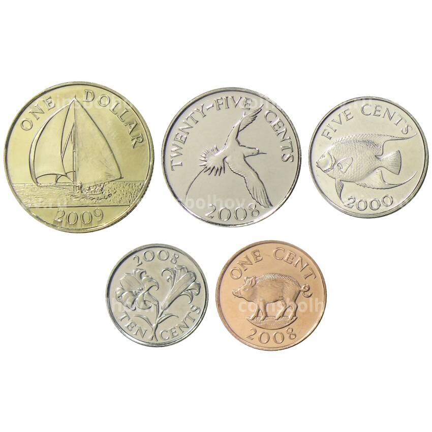 Набор монет 2000-2009 года Бермудские Острова