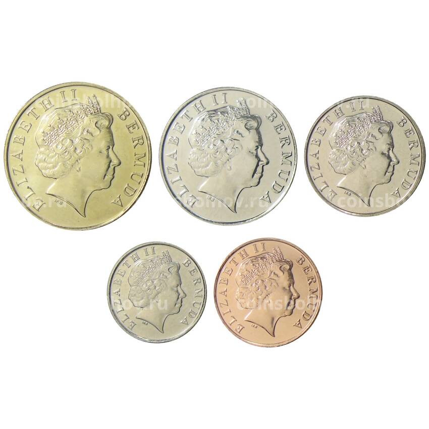 Набор монет 2000-2009 года Бермудские Острова (вид 2)