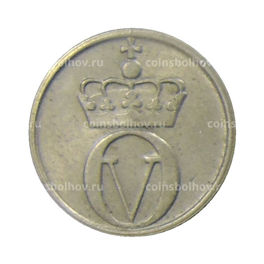 Монета 10 эре 1964 года Норвегия (вид 2)