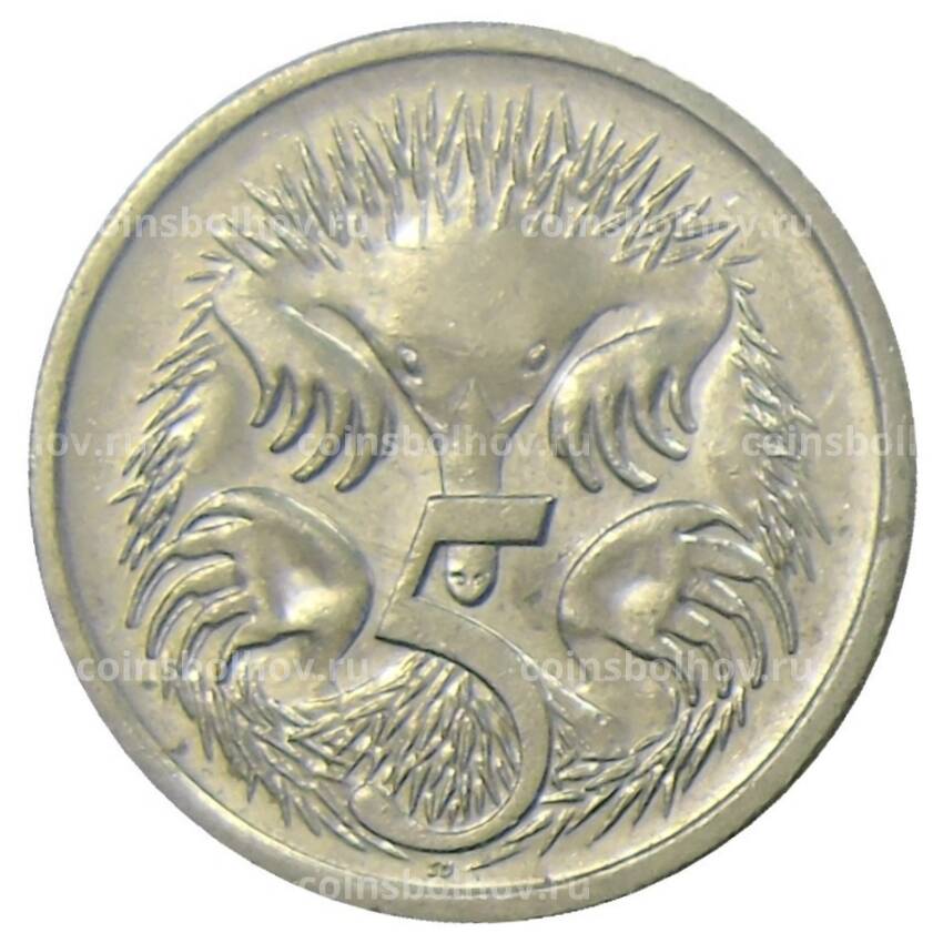 Монета 5 центов 1989 года Австралия