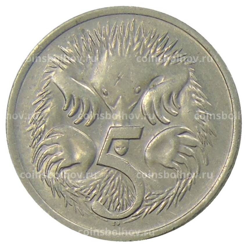 Монета 5 центов 1982 года Австралия