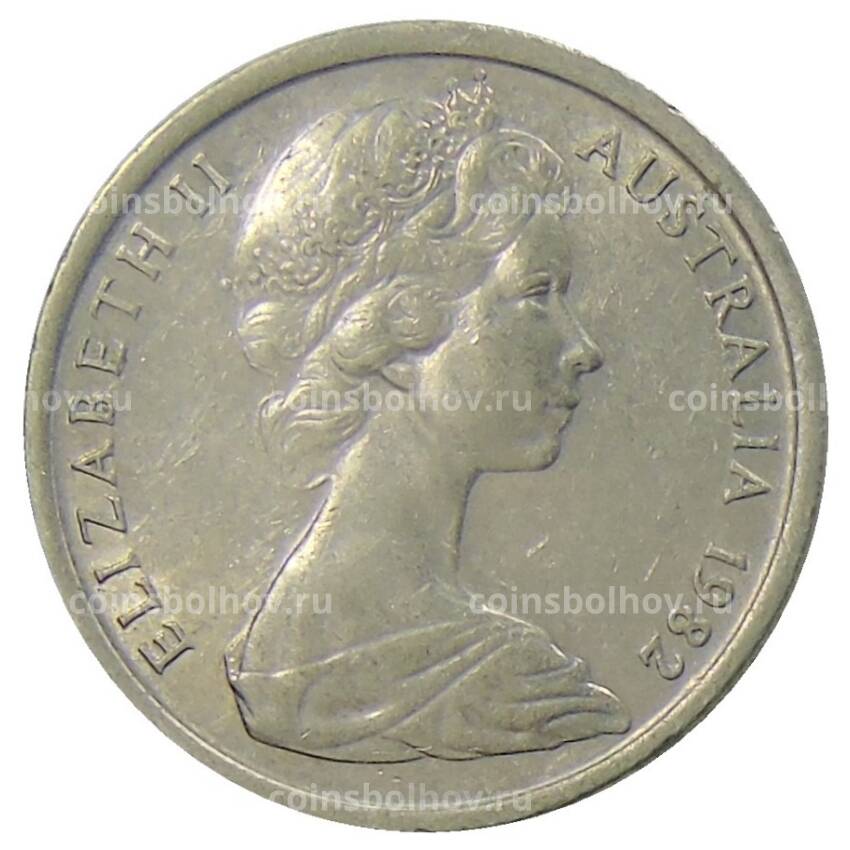 Монета 5 центов 1982 года Австралия (вид 2)