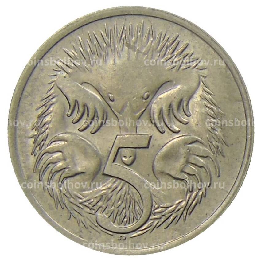 Монета 5 центов 1980 года Австралия