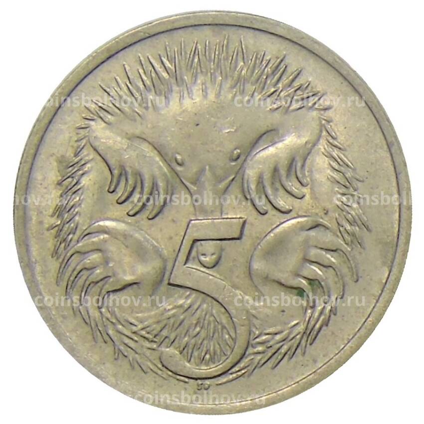 Монета 5 центов 1980 года Австралия