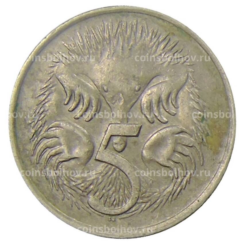 Монета 5 центов 1981 года Австралия