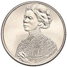 Монета 1/4 доллара (25 центов) 2023 года P США «Американские женщины — Джовита Идар» (аверс)