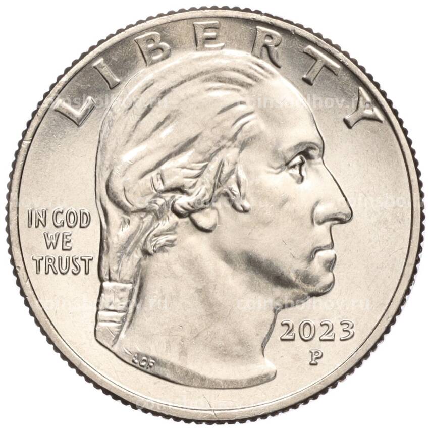 Монета 1/4 доллара (25 центов) 2023 года P США «Американские женщины — Джовита Идар» (вид 2)