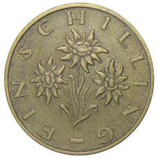 Монета 1 шиллинг 1983 года Австрия (реверс)