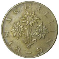 Монета 1 шиллинг 1983 года Австрия (реверс)