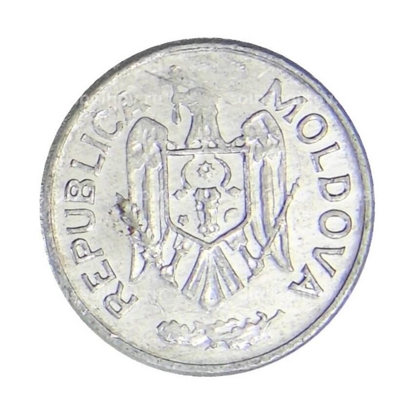Монета 1 бани 2006 года Молдавия (вид 2)