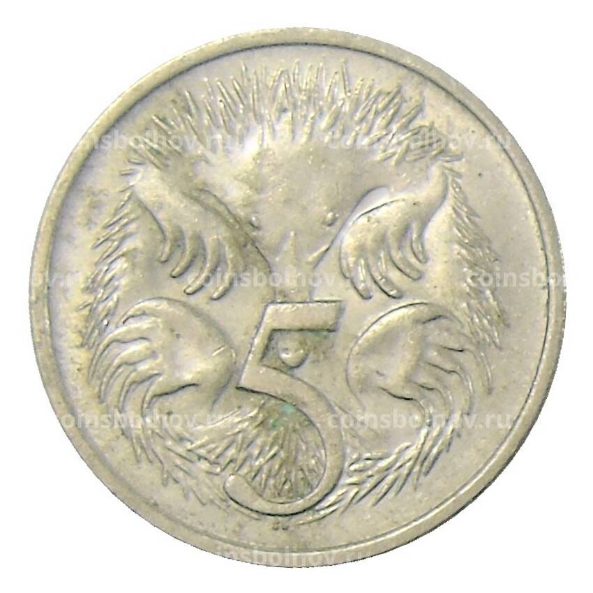 Монета 5 центов 1978 года Австралия