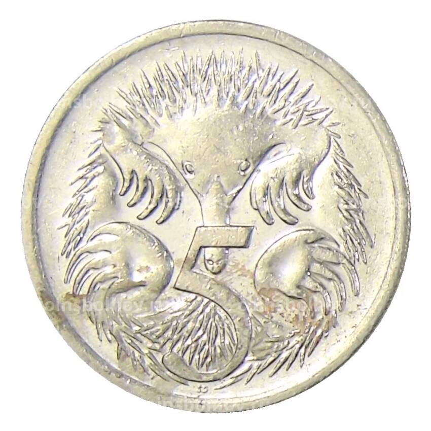 Монета 5 центов 1989 года Австралия