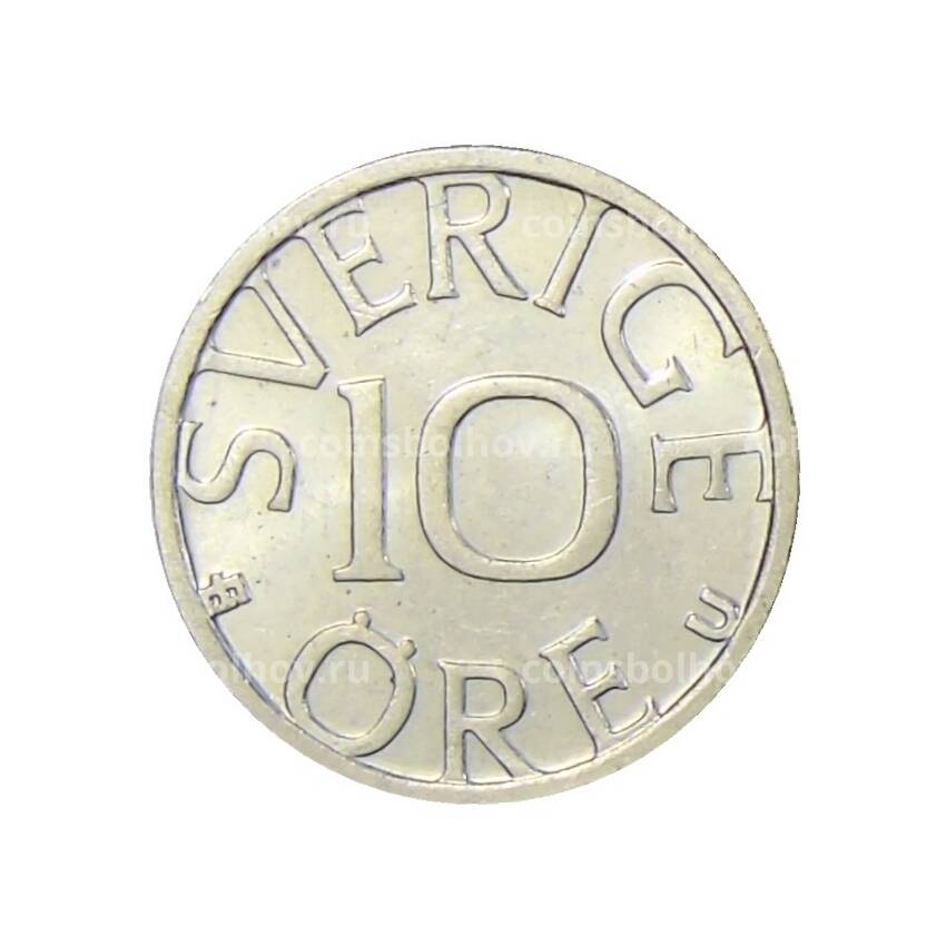 Монета 10 эре 1984 года Швеция (вид 2)