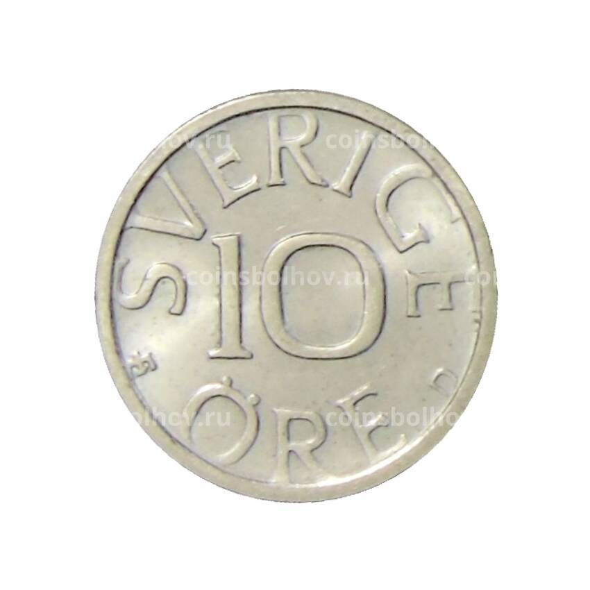 Монета 10 эре 1989 года Швеция (вид 2)