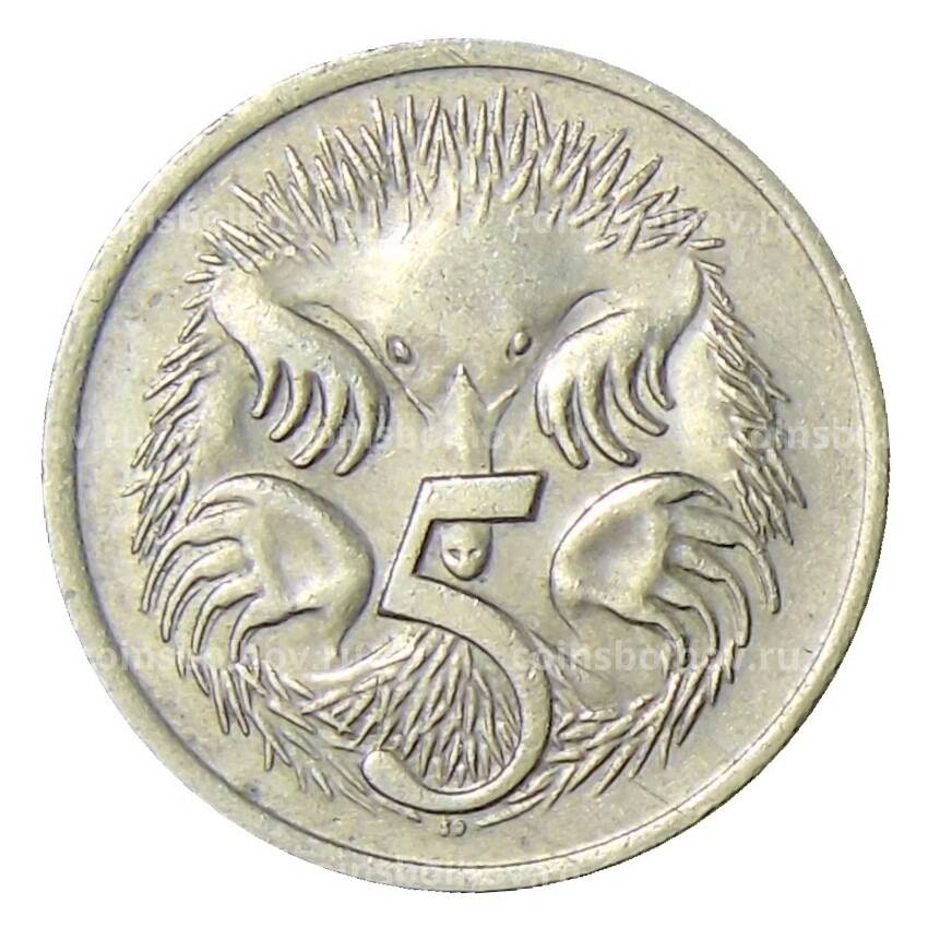 Монета 5 центов 1976 года Австралия (вид 2)