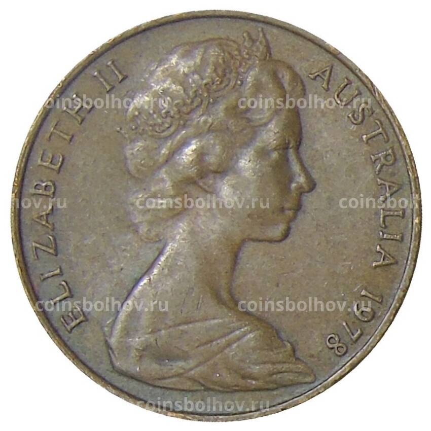 Монета 2 цента 1978 года Австралия
