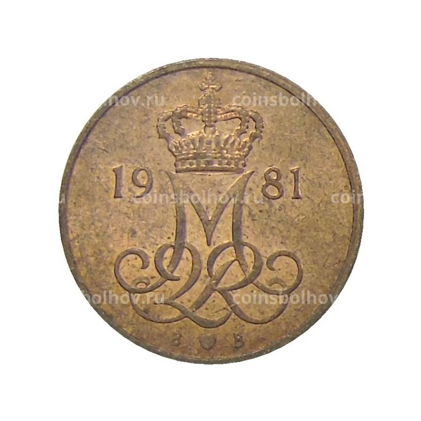 Монета 5 эре 1981 года Дания