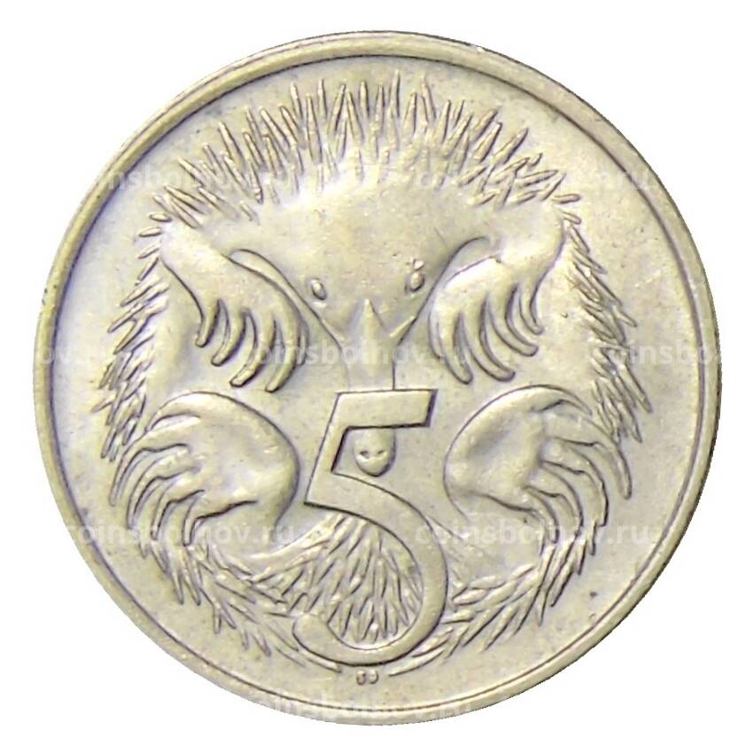 Монета 5 центов 1981 года Австралия