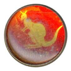 Значок Зоопарк — Кенгуру