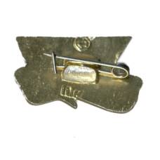 Значок XXV съезд КПСС (вид 2)