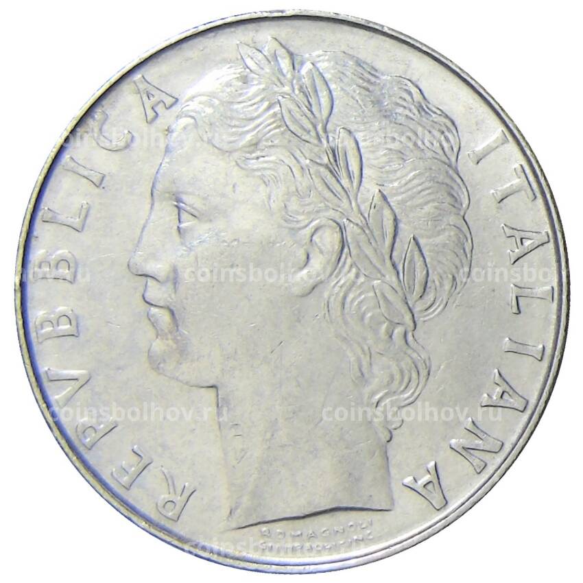 Монета 100 лир 1982 года Италия (вид 2)