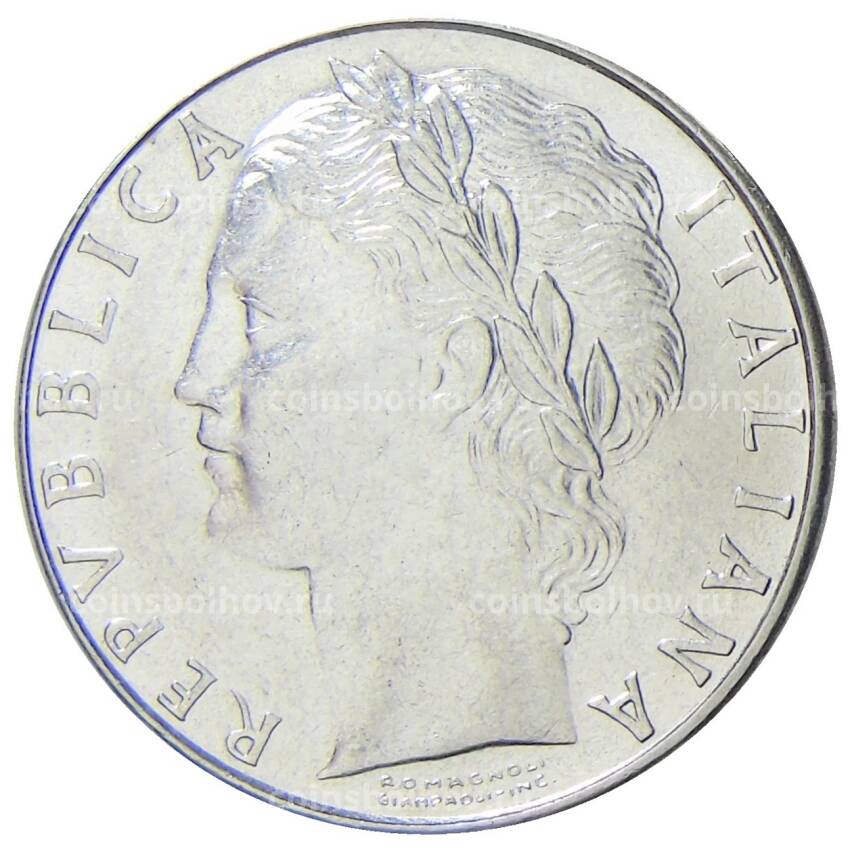 Монета 100 лир 1989 года Италия (вид 2)