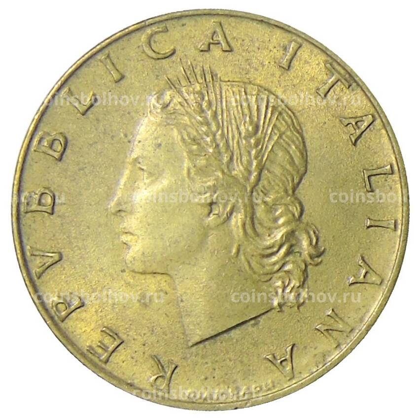 Монета 20 лир 1958 года Италия (вид 2)