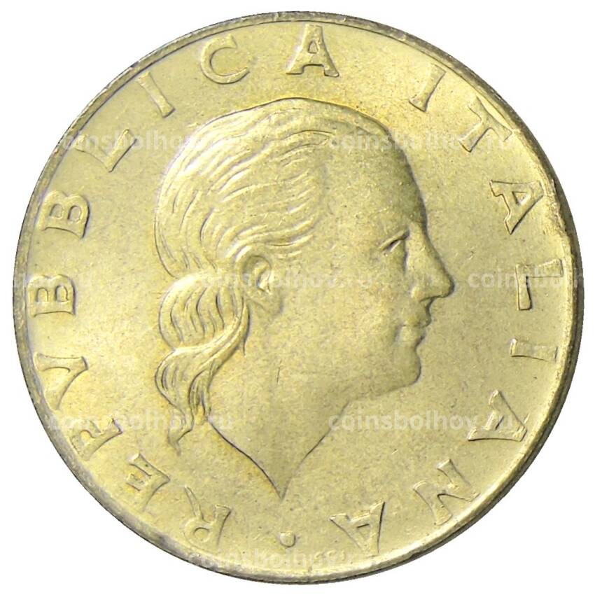 Монета 200 лир 1991 года Италия (вид 2)