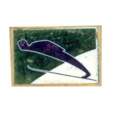 Значок Прыжки  на лыжах с трамплина