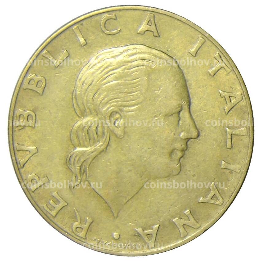 Монета 200 лир 1982 года Италия (вид 2)